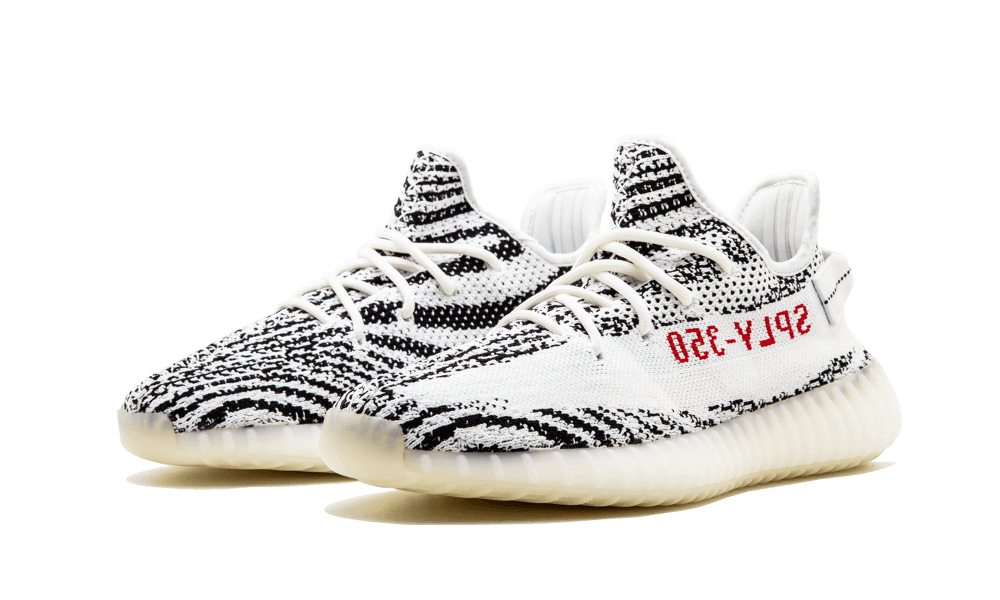 yeezys 350 boost zebra