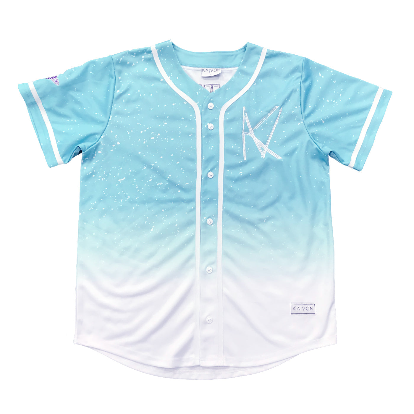 teal baseball jersey