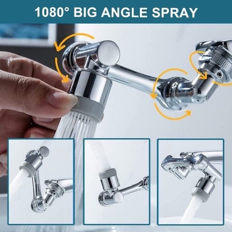 1080° Full Rotating Universal Faucet Tap Extender– Searchfindorder