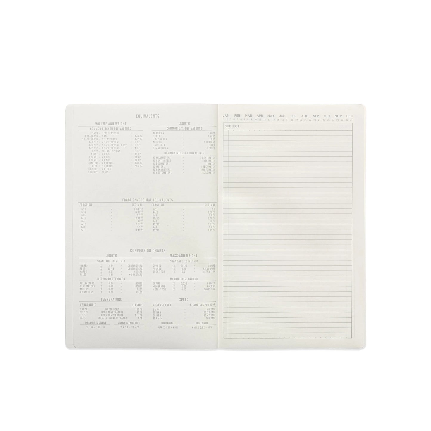 Standard Issue Hardcover Book | Green
