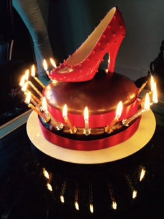 Chocolate shoe cake