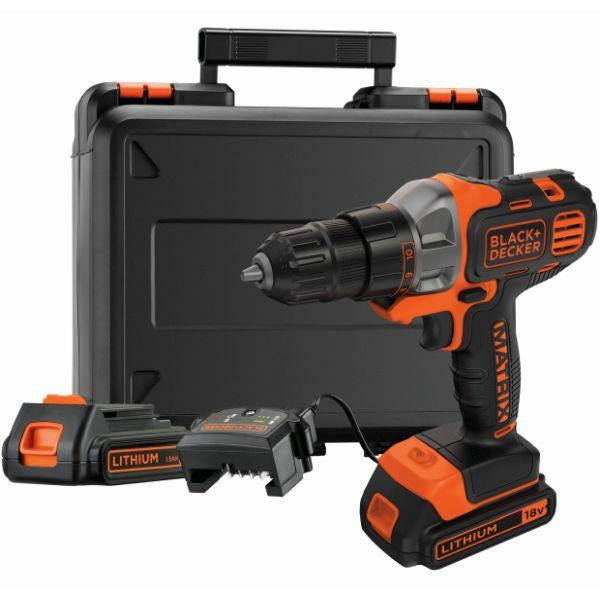 BLACK+DECKER Matrix 20-volt Max 3/8-in Keyless Cordless Drill (1-Battery  Included, Charger Included) in the Drills department at