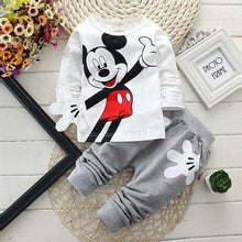 Load image into Gallery viewer, Toddler Baby Girls Boys Clothing Sets Spring Autumn Kids Outfits Hoodie+T-shirt+Pants 3pcs Tracksuit Children Clothes Sport Suit
