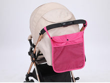 Load image into Gallery viewer, Infant Pram Cart Mesh Hanging Storage Bag Baby Trolley Bag Stroller Organizer Seat Pocket Carriage Bag Stroller Accessories
