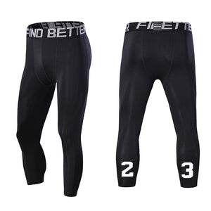 Men Basketball shorts Sports Gym QUICK-DRY Workout Compression Board Shorts For Male Soccer Exercise Running Fitness tights
