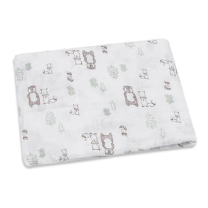 120X120CM Muslin Blanket 100%Cotton Baby Swaddld Soft Newborn Blanket Bath Towel Gauze Infant Kids Wrap Sleepsack Stroller Cover - London Design Fashion & Accessories