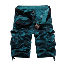 Load image into Gallery viewer, Camouflage Loose Cargo Shorts Men Cool Summer Military Camo Pants
