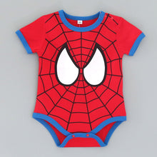 Load image into Gallery viewer, Superman Summer Baby Rompers Newborn Baby Boy Girl Romper Short sleeve Jumpsuit Clothes Baby Clothes Cotton Outfits 0-18M
