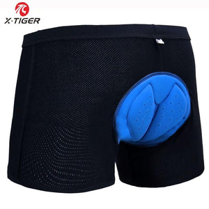 X-Tiger 2020 Upgrade Cycling Shorts Cycling Underwear Pro 5D Gel Pad Shockproof Cycling Underpant Bicycle Shorts Bike Underwear - London Design Fashion & Accessories