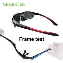 Load image into Gallery viewer, NEWBOLER 2 Frame Polarized Cycling Sun Glasses Outdoor Sports Bicycle Glasses Men Women Bike Sunglasses Goggles Eyewear 5 Lens

