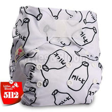 Load image into Gallery viewer, [Littles&amp;Bloomz] Baby Washable Reusable Real Cloth STANDARD Hook-Loop Pocket Nappy Diaper Cover Wrap, suits Birth to Potty - London Design Fashion &amp; Accessories
