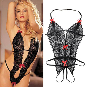 Sexy Erotic Lingerie Sexy Costumes Lace Siamese Perspective Three-Point Underwear G-string Sexy Lingerie Adult Products Women - London Design Fashion & Accessories