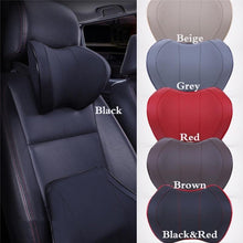 Load image into Gallery viewer, Car Seat Head Neck Rest Massage Auto Pillow Space Memory Neck Headrest Car Cover Vehicular Pillow Seat Headrest Accessories - London Design Fashion &amp; Accessories
