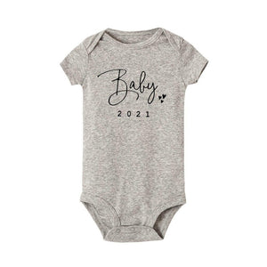 Baby Coming Soon 2021 Onesie Simple Print Pregnancy Announcement Baby Bodysuit Pregnancy Reveal Bodysuits Toddler Baby Onesie - London Design Fashion & Accessories