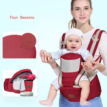 Load image into Gallery viewer, New 0-48 Month Ergonomic Baby Carrier Infant Baby Hipseat Carrier 3 In 1 Front Facing Ergonomic Kangaroo Baby Wrap Sling
