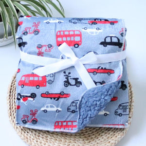 Baby Blankets New Thicken Double Layer Coral Fleece Infant Swaddle Bebe Envelope Wrap Owl Printed Newborn Baby Bedding Blanket - London Design Fashion & Accessories