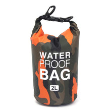 Load image into Gallery viewer, 2/5/10/15L Outdoor Camouflage Waterproof Portable Rafting Diving Dry Bag Sack PVC Coated Swimming Bags for River Trekking - London Design Fashion &amp; Accessories
