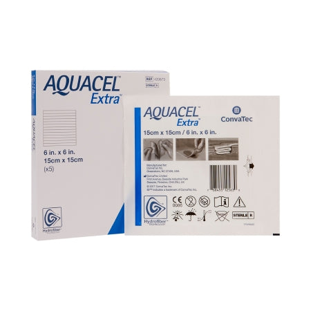 vasthouden Thermisch munt Aquacel Extra Hydrofiber Foam Adhesive Dressing by Convatec -  discountmedicalsupplies.com