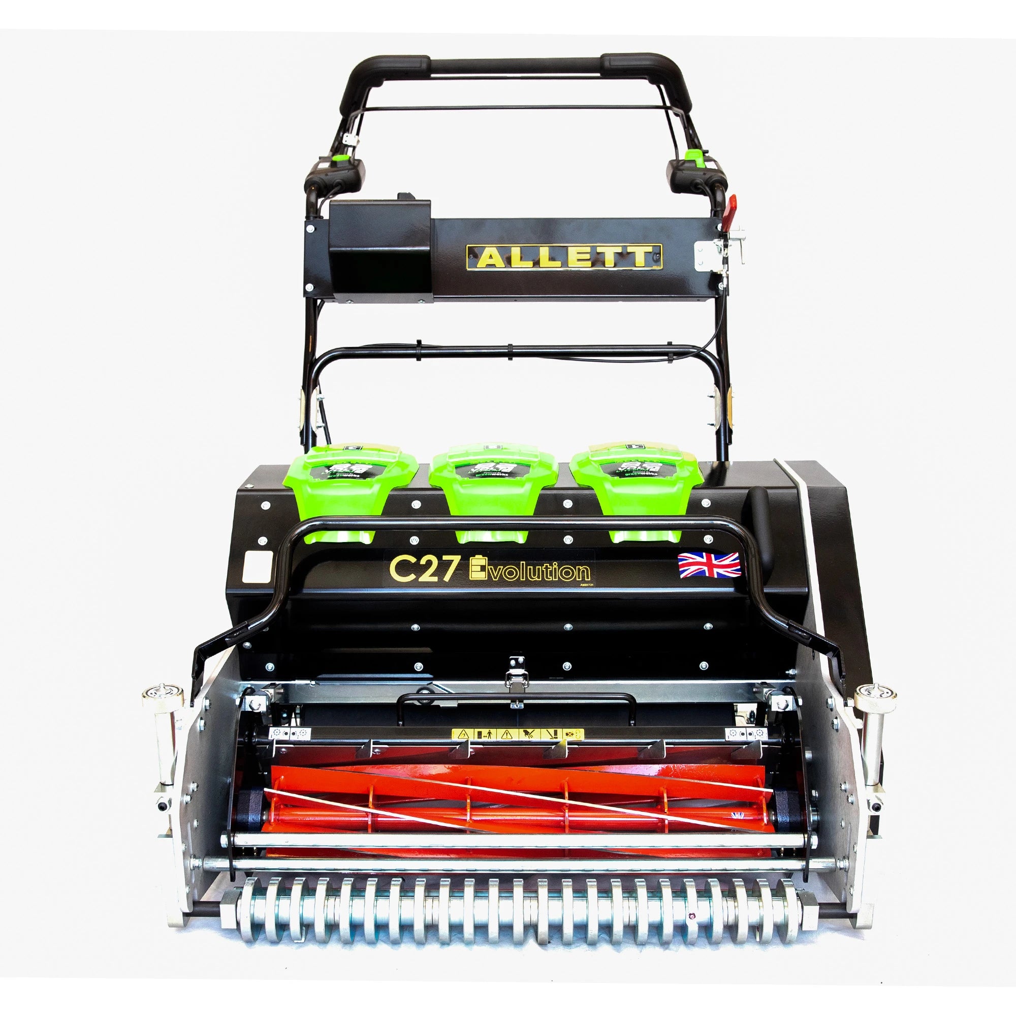 Allett C27E/2 Evolution Cylinder Mower (Power-unit with Grassbox)