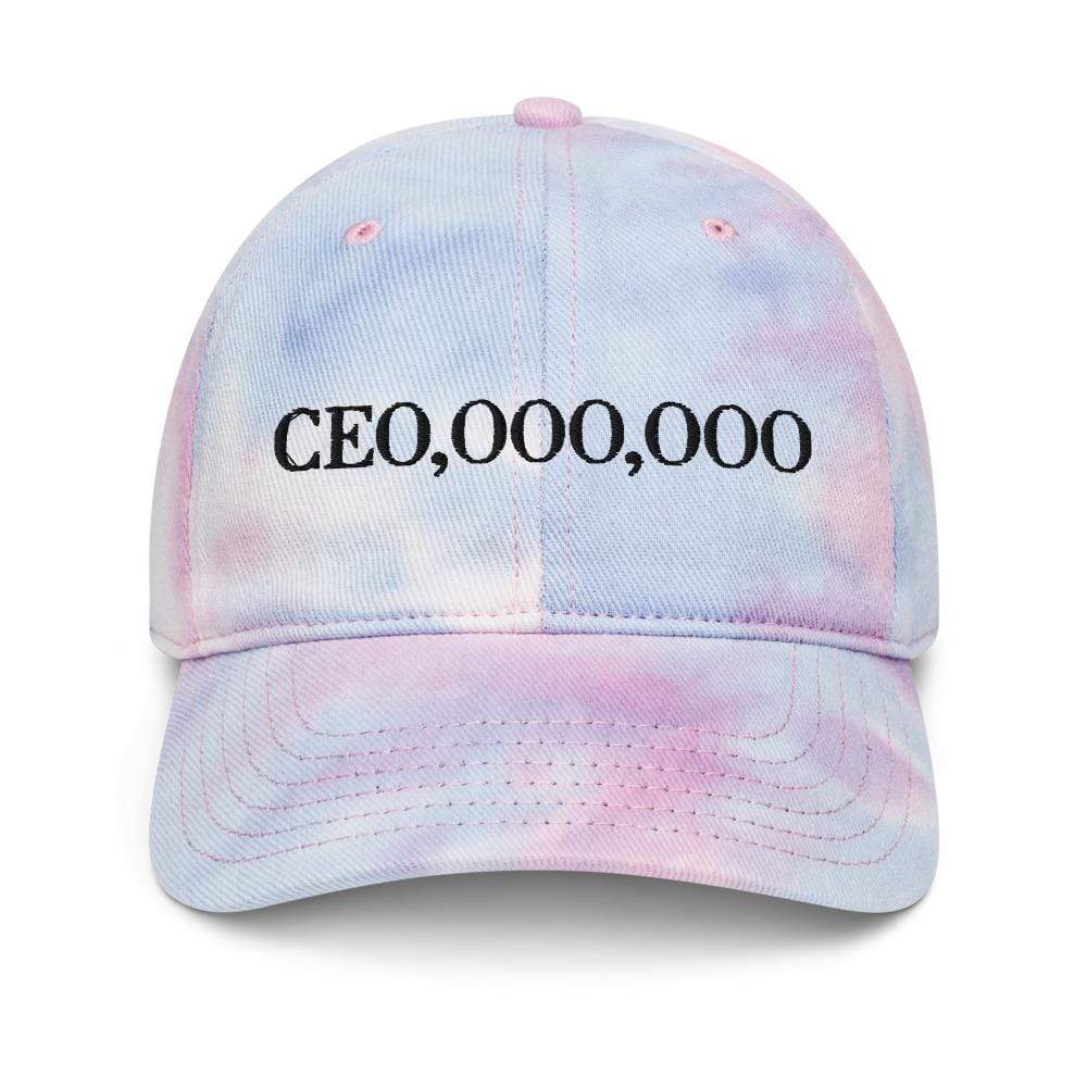 tie dye dad hat