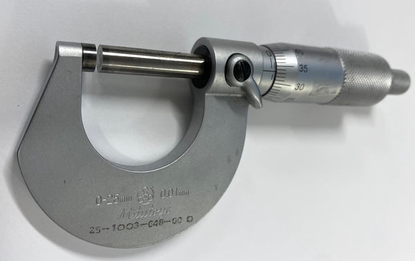 Mitutoyo 101-115 0-25MM Outside Micrometer AA1318-1 