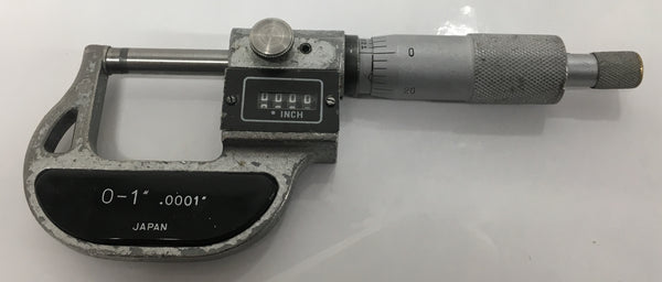 Fowler 52-222-738 Metric Digital Micrometer Head 0-25mm 