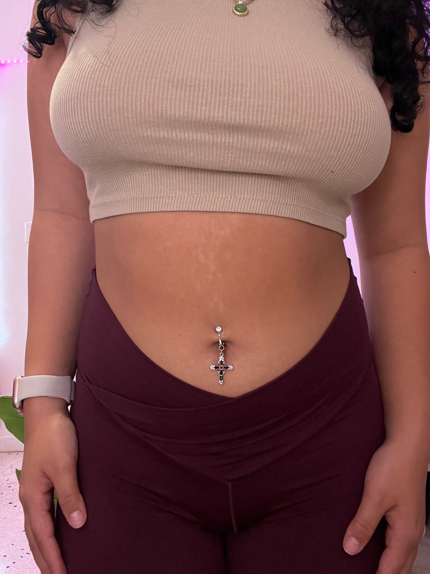 NEW Non Piercing Baddie Belly Ring