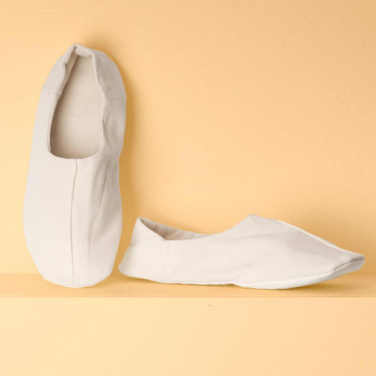 Organic Cotton House Shoes - Glue-free 