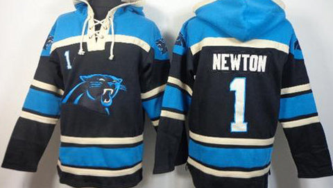 Blue Carolina Panthers pullover Hoodie 