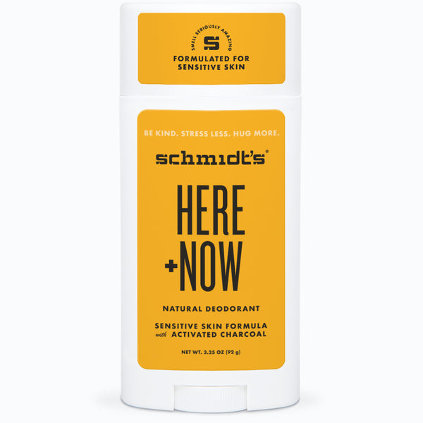 Schmidt's Here + Now Sensitive Skin Deodorant Stick - Here ...