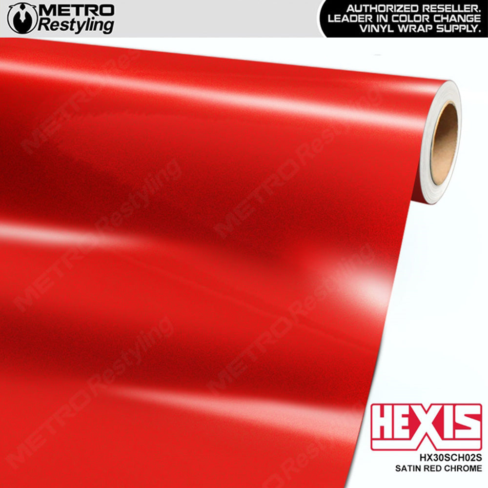 Satin Red Chrome - Hexis | Metro Restyling