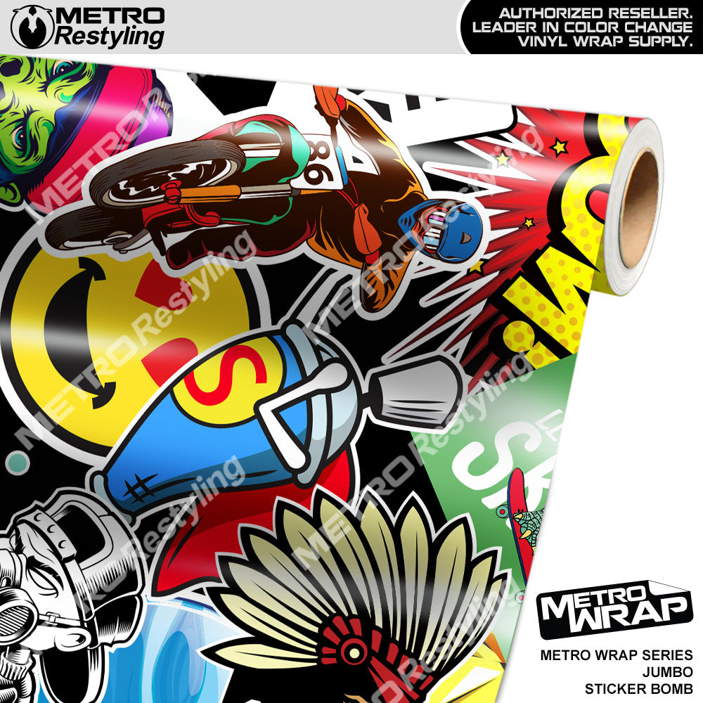Jumbo Sticker - Metro Wrap | Restyling