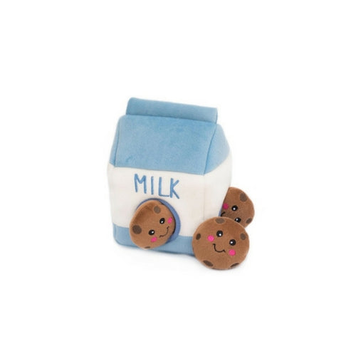 milk carton dog toy