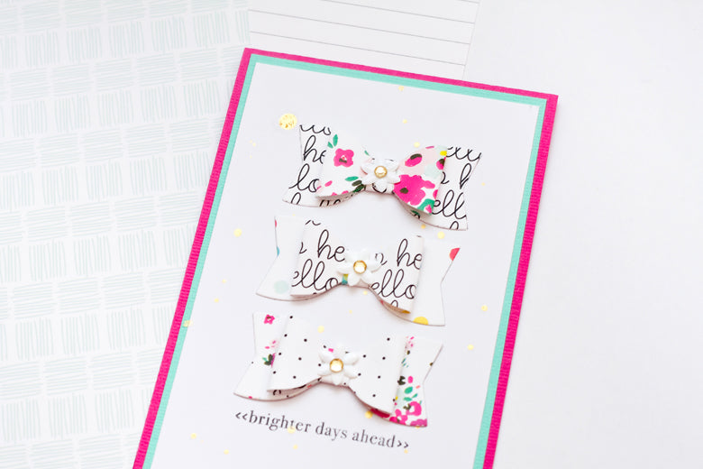 Paper Bow Card | @felicity_jane | Jessy Christopher