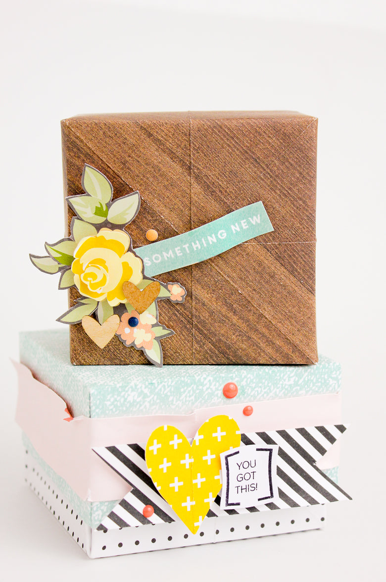 Paper Crafting Origami Box Tutorial | Janna Werner | Felicity Jane