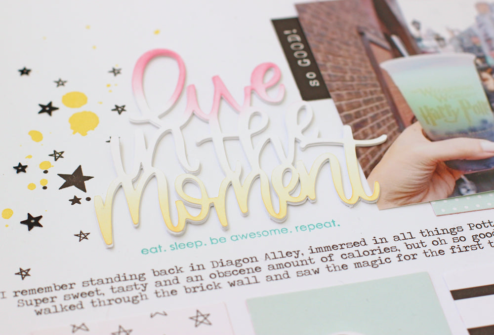 Moment Layout by Nancy Damiano | @FelicityJane