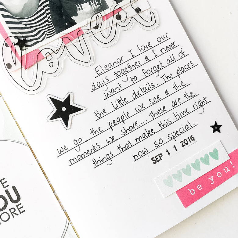 Loved Traveler's Notebook Layout by Mandy Melville | @FelicityJane