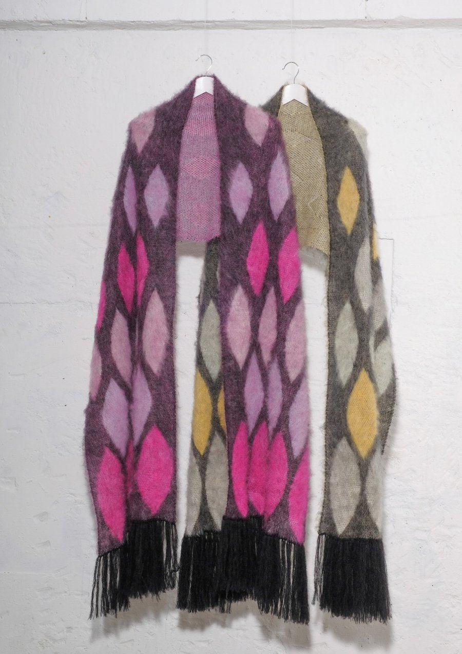 SUGARHILL 20AW MOHAIR PYHCH KNIT アーガイル-