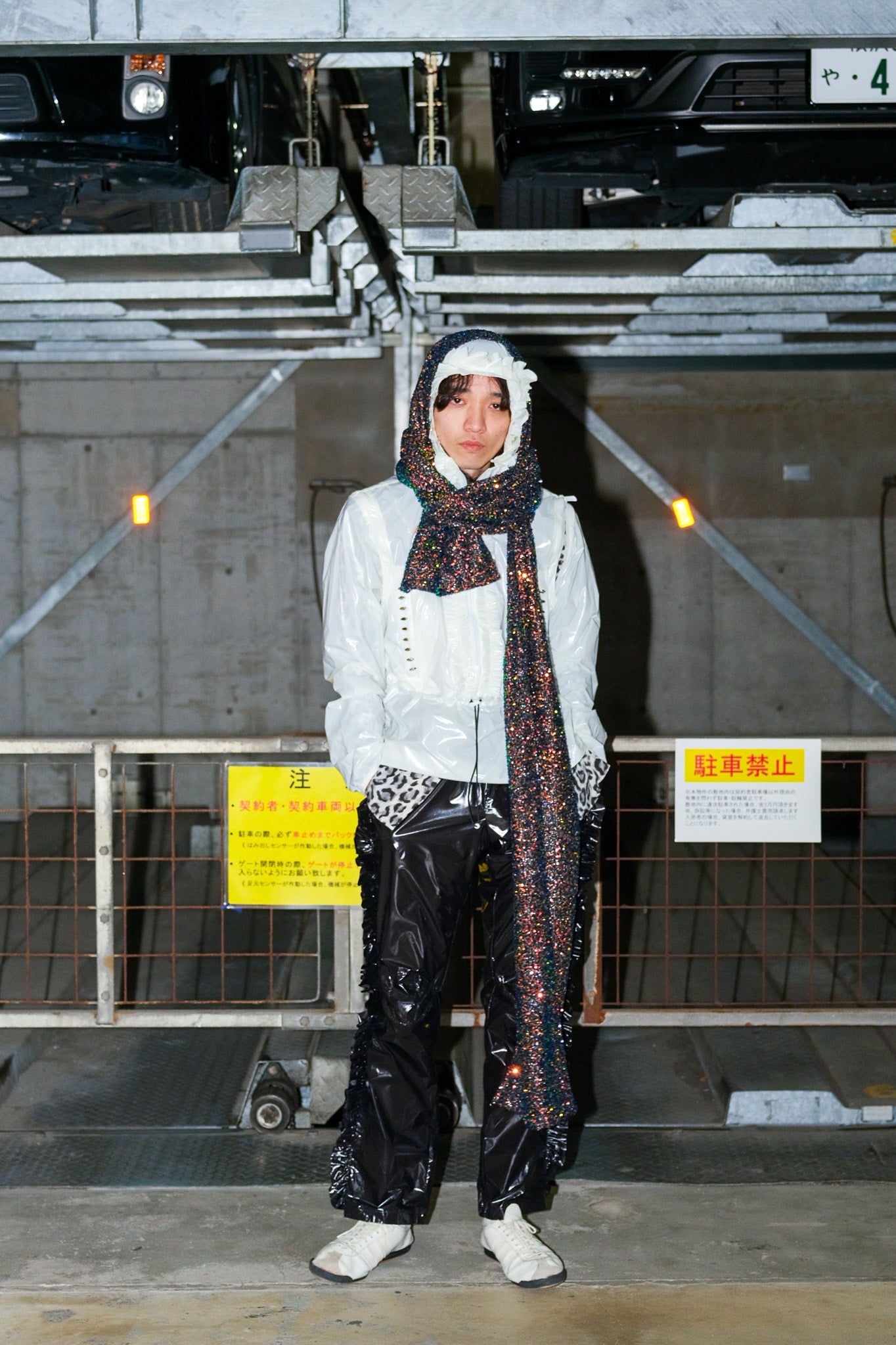 芸能人愛用 MASU disco scarf ecousarecycling.com