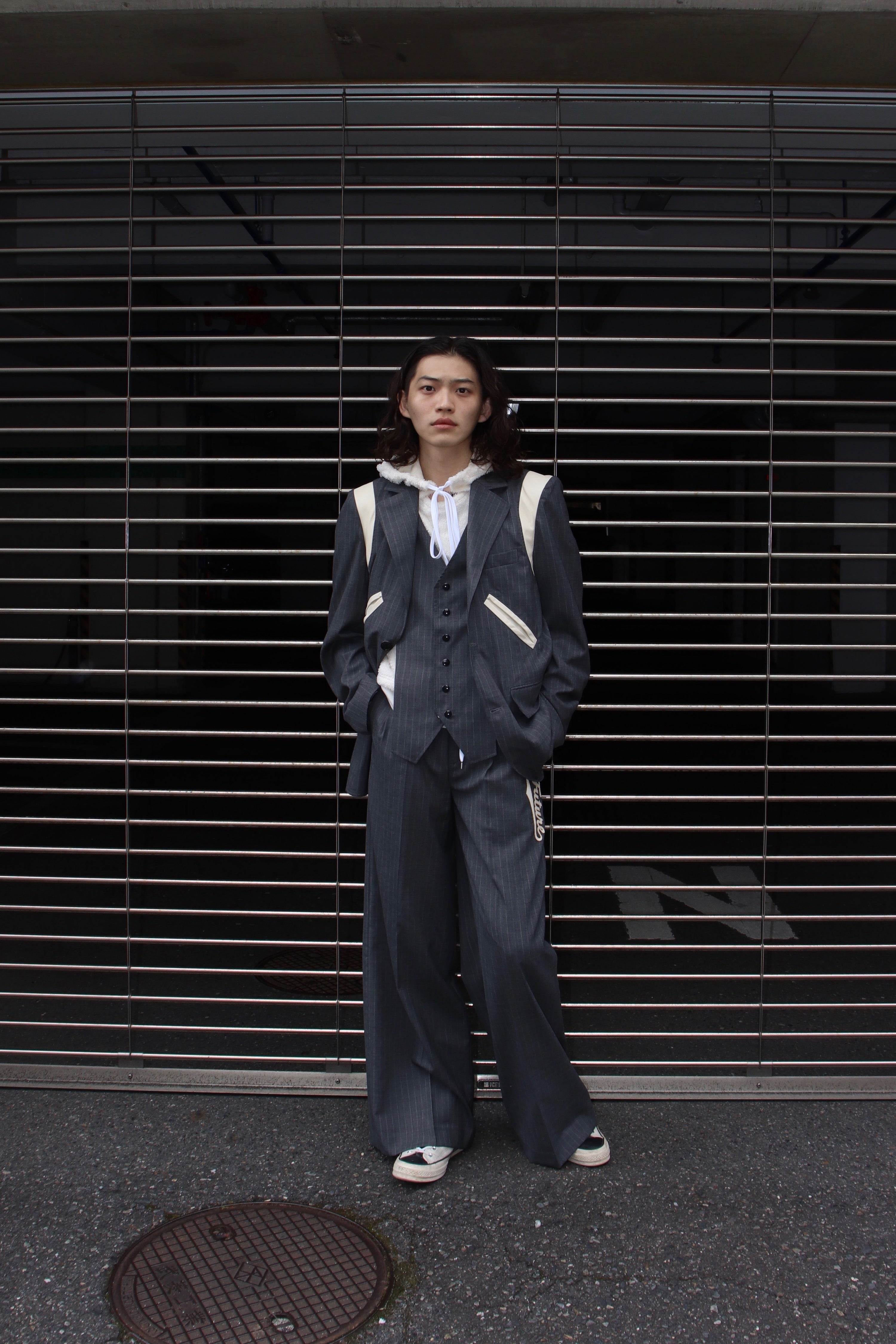 MASU(エムエーエスユー)のFUTURE LAYERED JACKET GRAYの通販｜PALETTE