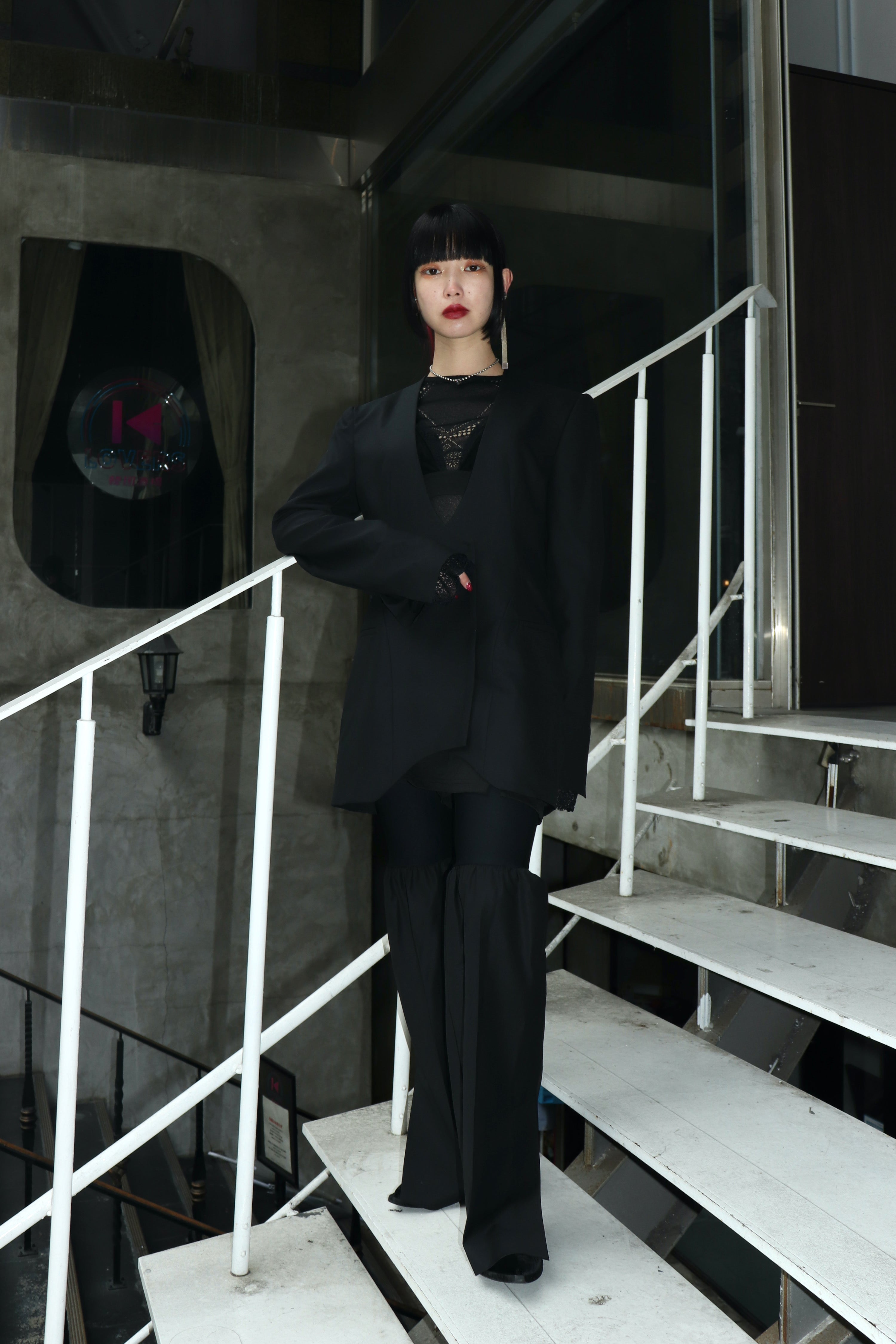 FETICO(フェティコ)のOPEN BACK TAILORED JACKET BLACKの通販｜PALETTE