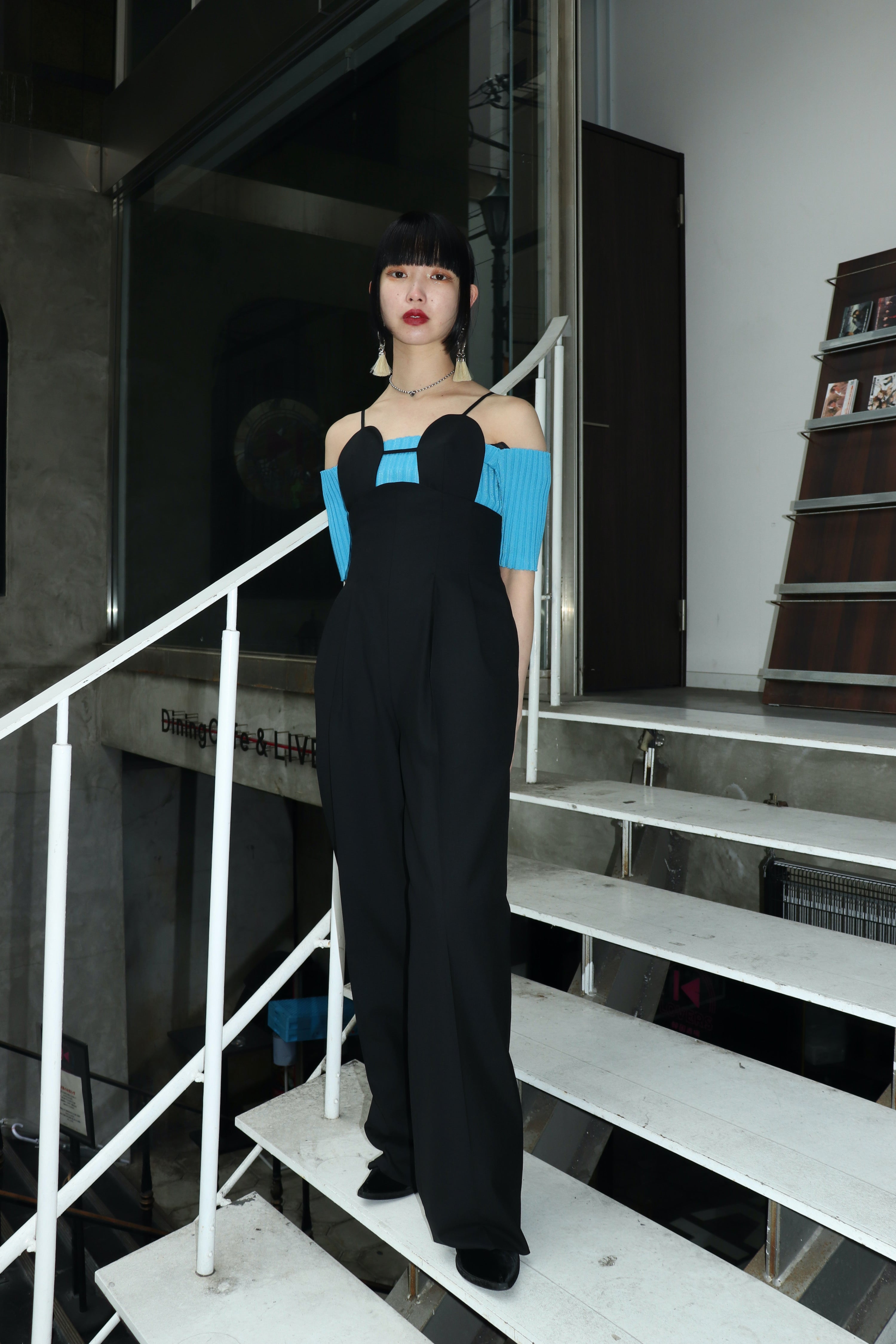 FETICO(フェティコ)の2WAY BRA JUMPSUITS BLACK(ジャンプスーツ)の通販