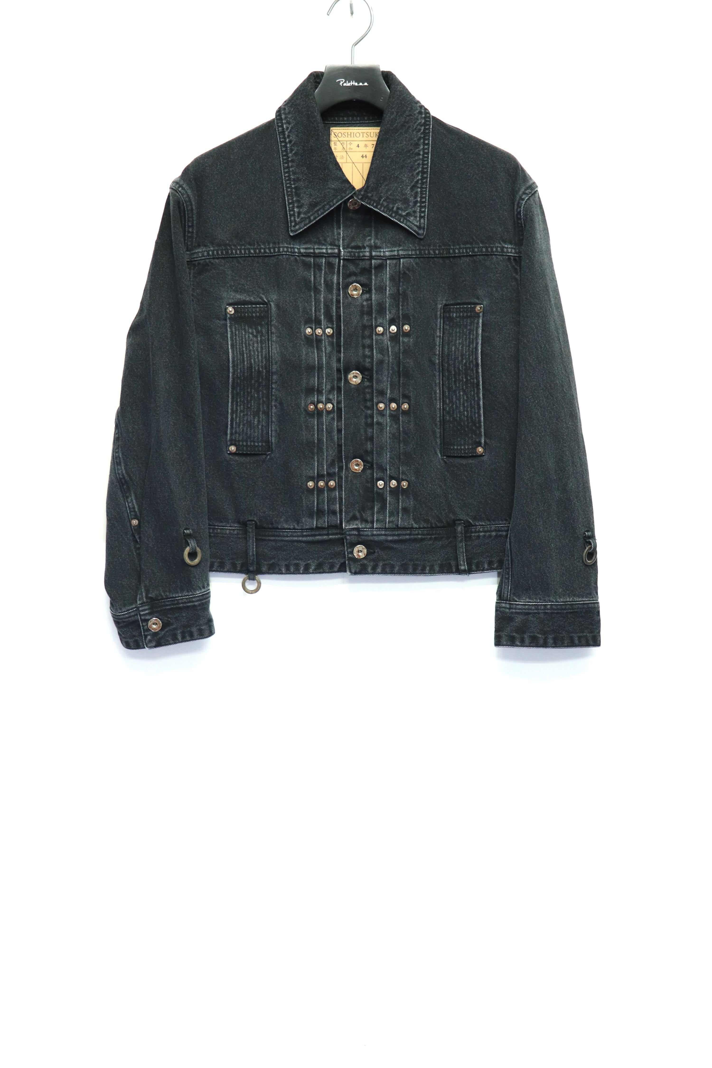 SOSHIOTSUKI(ソウシオオツキ)のBDH DENIM JACKET BLACKの通販｜PALETTE