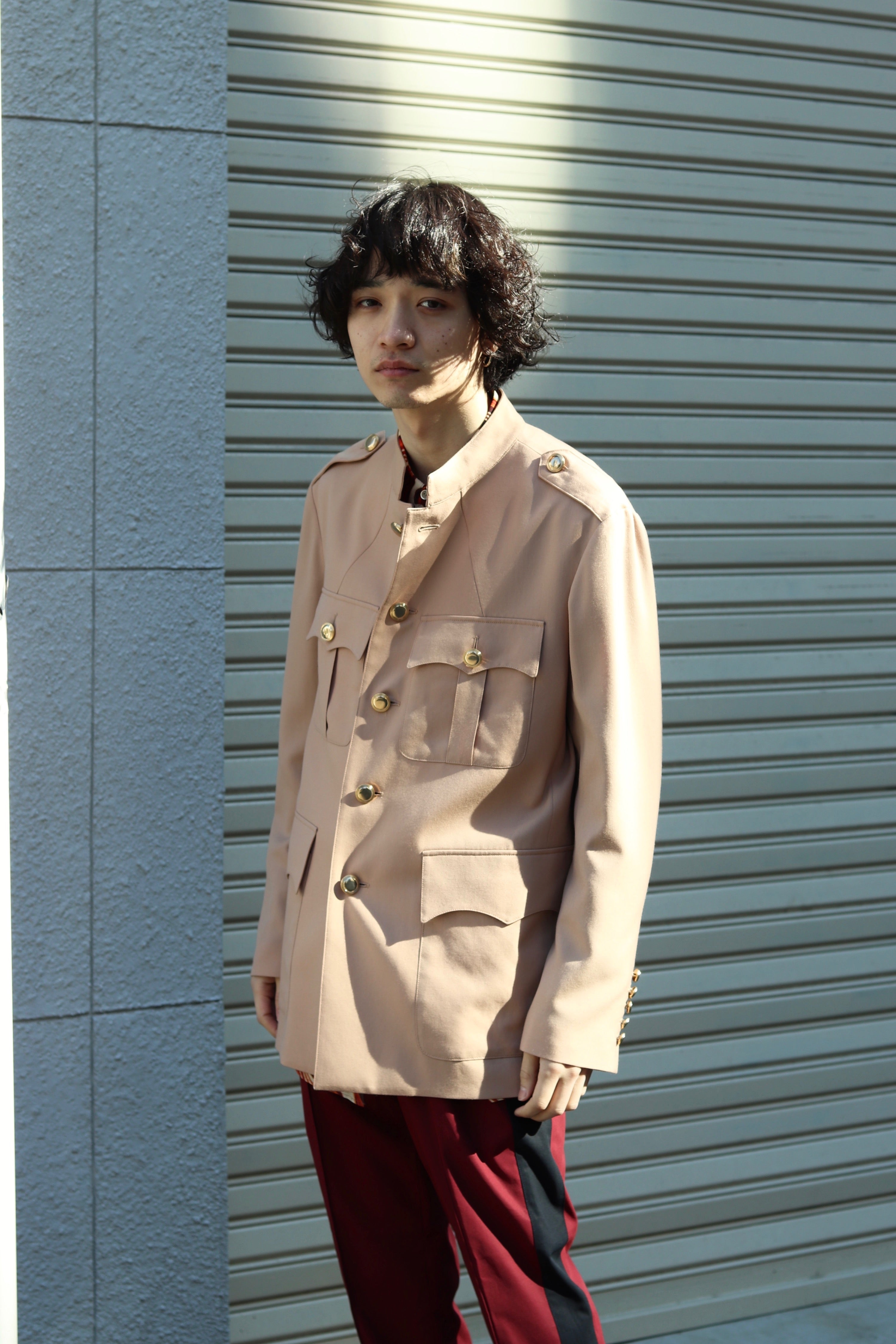 LITTLEBIG Stand Collar Safari Jacket 新品 【ふるさと割】 4200円