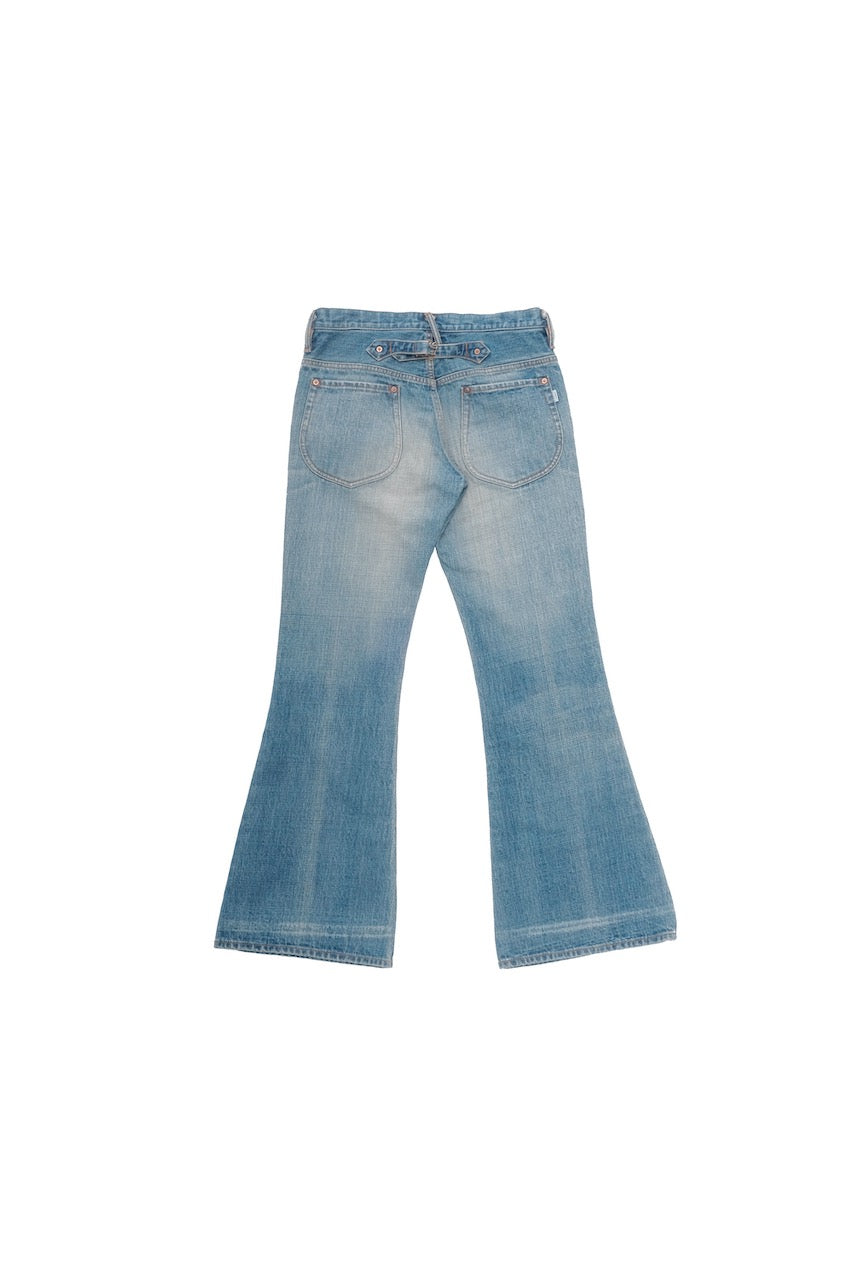 Sugarhill Faded Bell Bottom Denim Pants | www.residence2b.ch