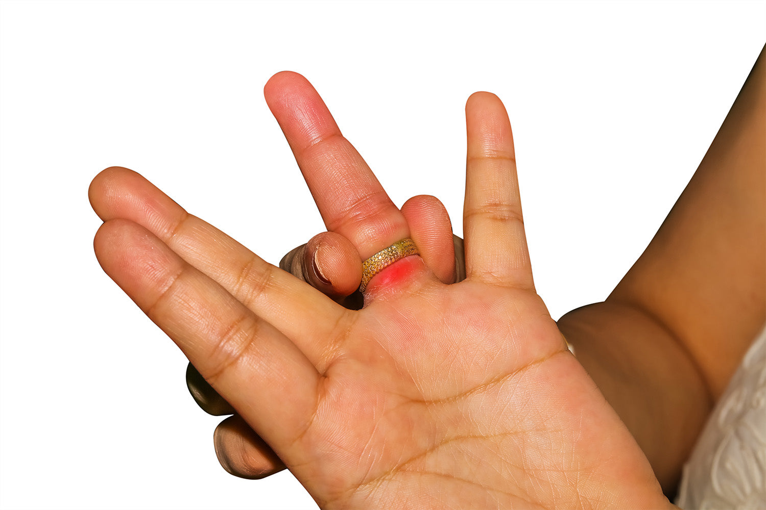 tímido Relativo sin embargo Cómo quitar anillos de dedos hinchados: 5 pasos | Fabricado en el Reino  Unido – CRAFTD Reino Unido
