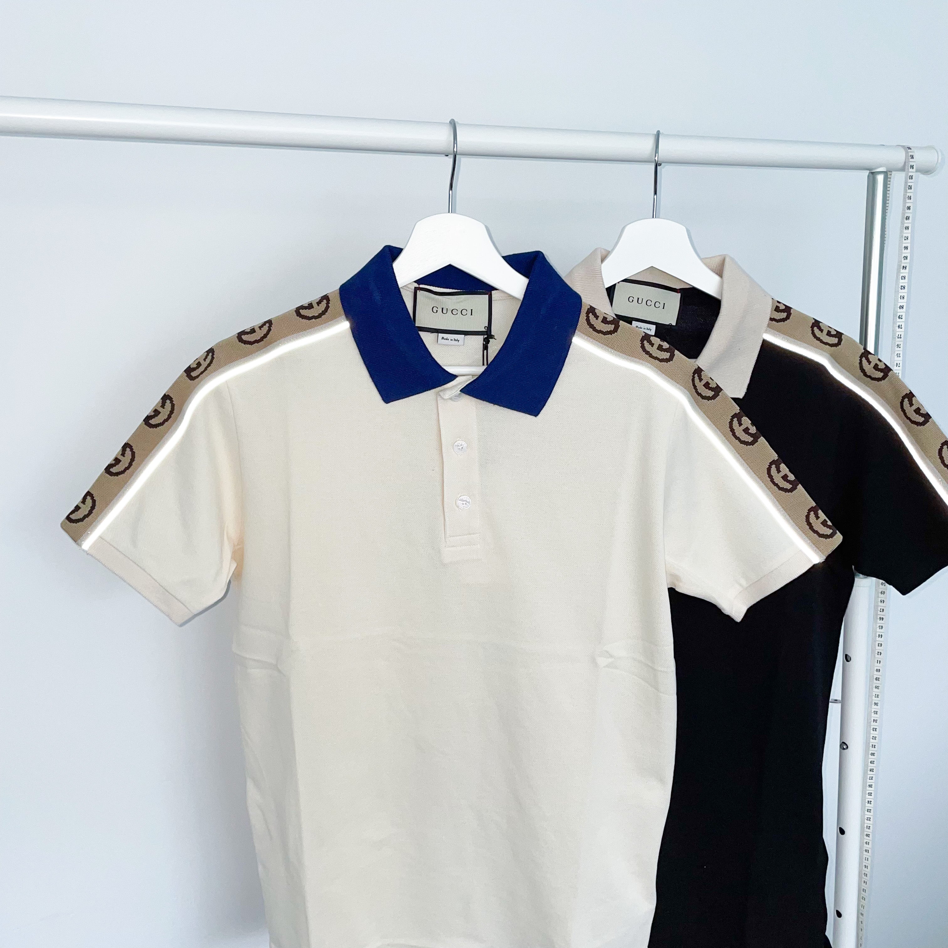 gucci reflective polo