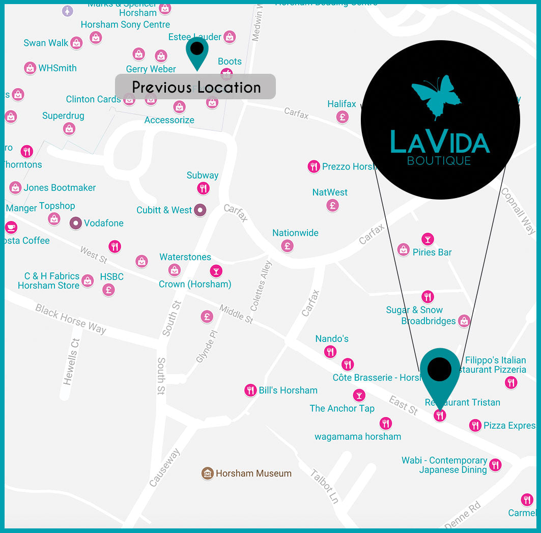 La Vida map of Horsham