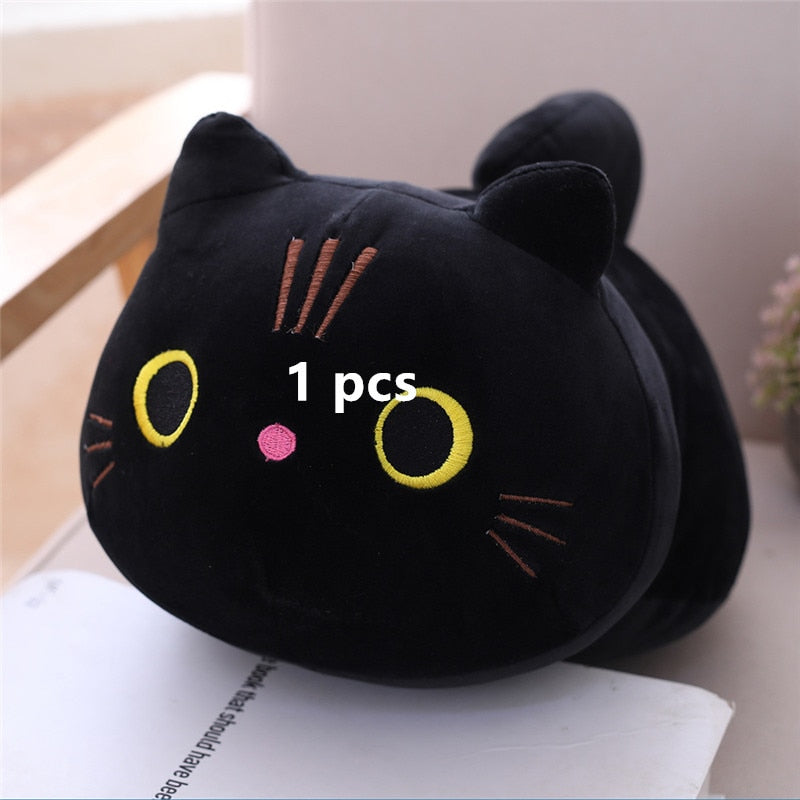 cat sofa plush pillow