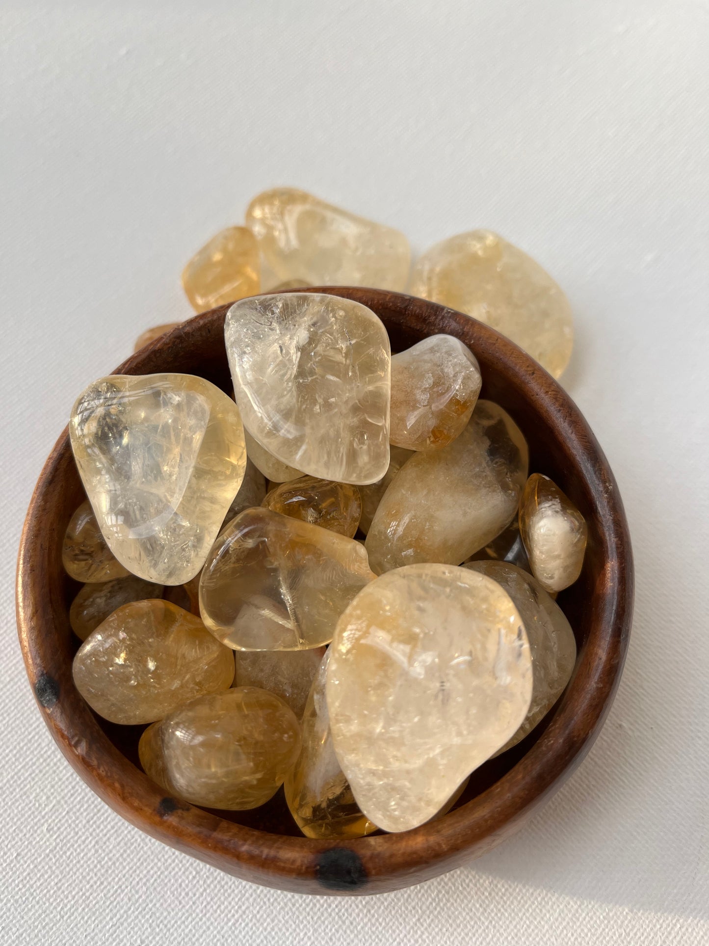 tumbled citrine
